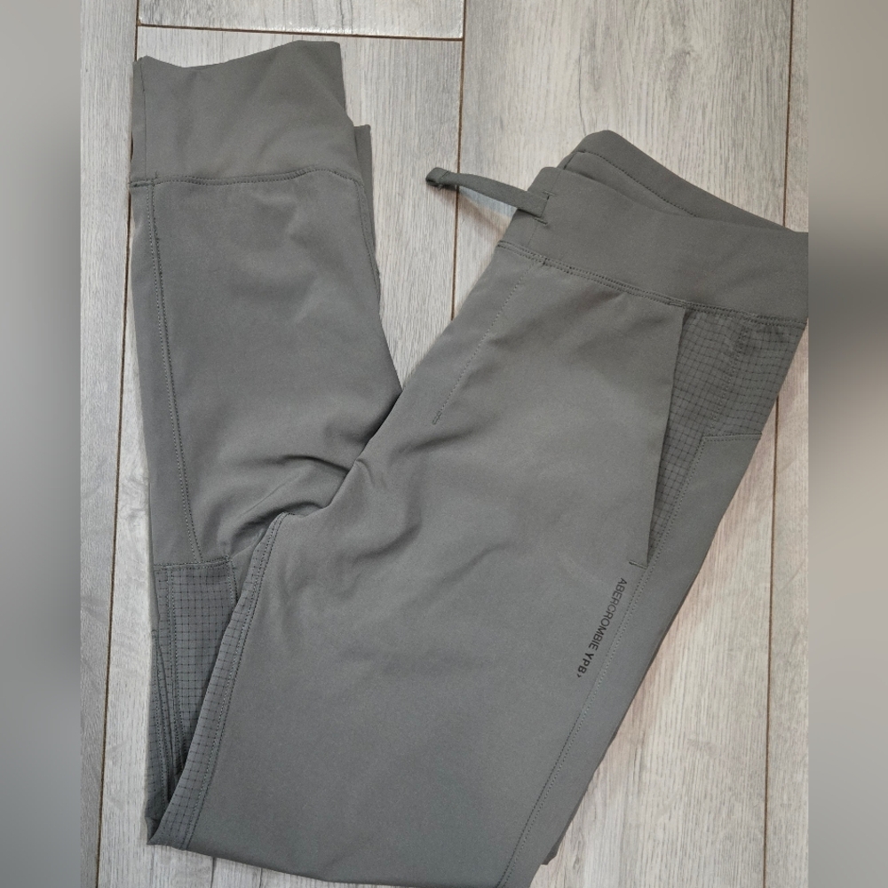 Abercrombie Kids YPB Gray Athletic Joggers
